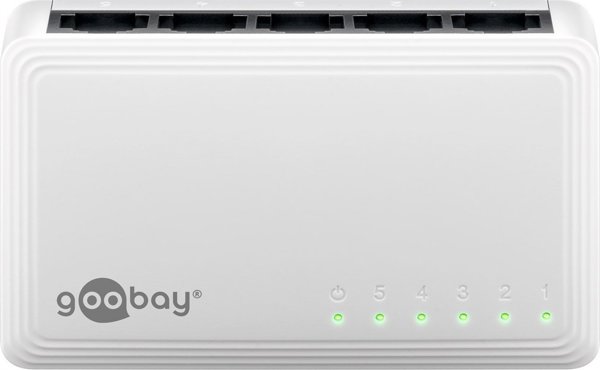 Διακόπτης Goobay 5-θυρών gigabit διακόπτης δικτύου Ethernet