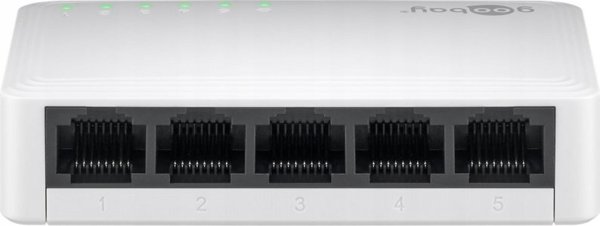 Διακόπτης Goobay 5-θυρών gigabit διακόπτης δικτύου Ethernet