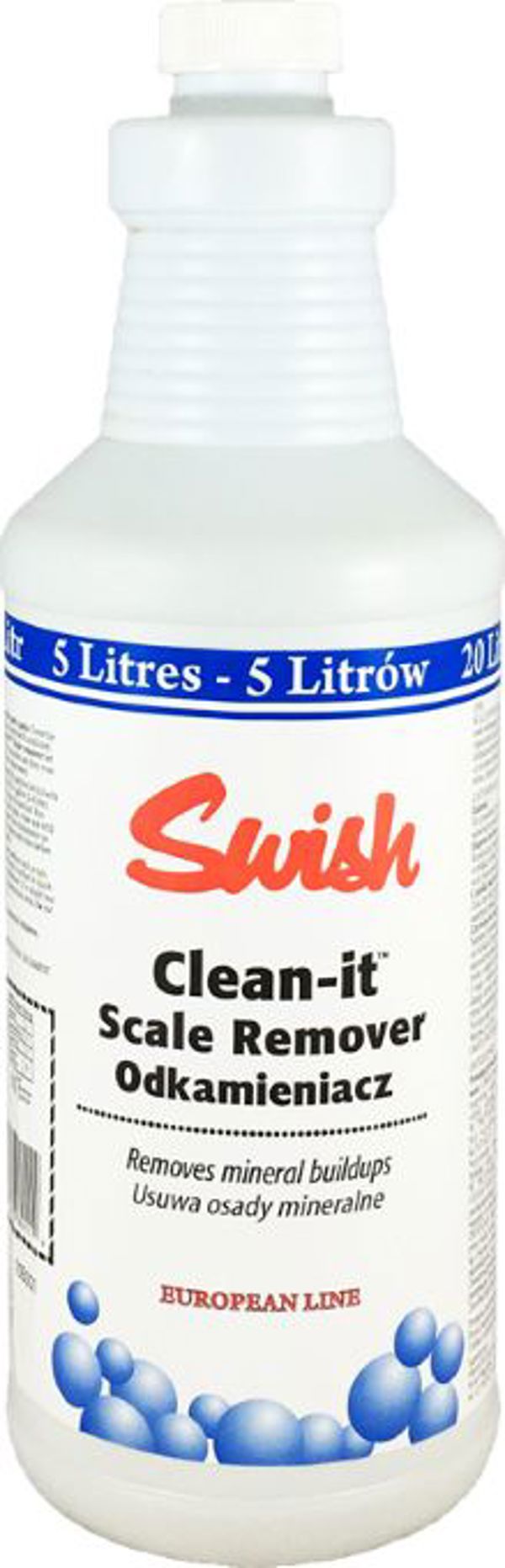 Swish Υγρό Καθαριστικό Αλάτων Swish Scale Remover για Μπάνιο, 1lt