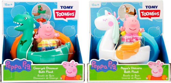 Πέππα το Γουρουνάκι Πλωτά ζωάκια mix TOMY