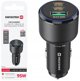 Swissten Car Charger 2x USB-C PD / USB / 95W