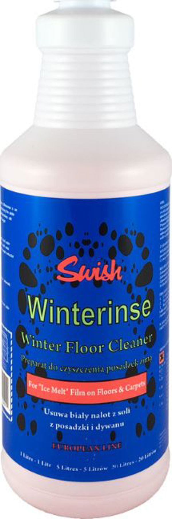 Swish Winterinse Καθολικό Υγρό Καθαρισμού Δαπέδων & Αφαίρεσης Αλάτων 1lt