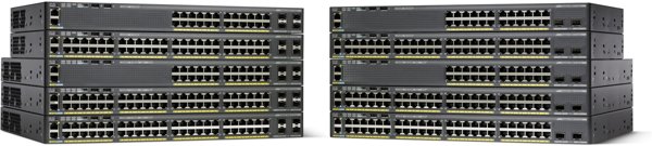 Διακόπτης Cisco Cisco Catalyst WS-C2960X-48TS-L - Διαχειριζόμενο - L2 - Gigabit Ethernet (10/100/1000) - Πλήρης διπλή όψη - Τοποθέτηση σε rack - 1U 14398938 882658721687