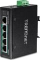 TRENDnet TI-PG50 Βιομηχανικός Διακόπτης Gigabit PoE+ 5 Θυρών, DIN Rail, 120W