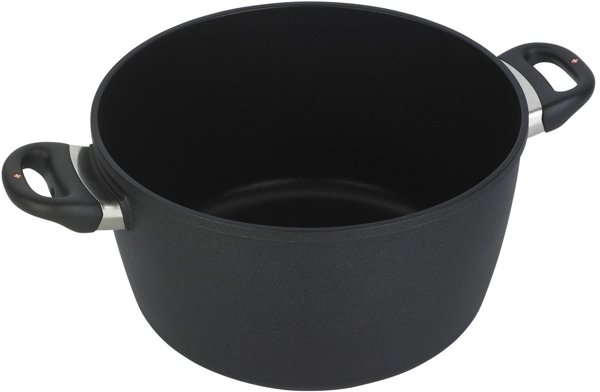 Σουπιέρα με καπάκι 28 cm 8L, επαγωγή Μαύρο Swiss Diamond