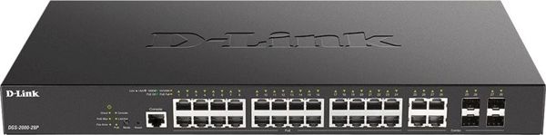 D-Link DGS-2000-28P Gigabit PoE+ Switch 28 Θυρών με Υποστήριξη Fiber Uplink