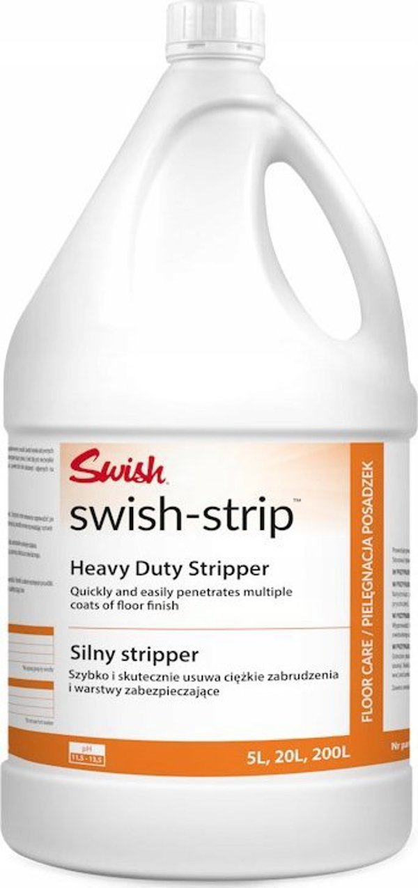Swish Swish Strip - Υγρό Αφαίρεσης Πολυμερών Επιστρώσεων για Σκληρά Δάπεδα - 5L