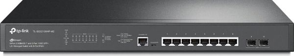 TP-Link TL-SG3210XHP-M2 Managed Switch 8 Θυρών 2.5G PoE+ JetStream, Διακόπτης Δικτύου για Wi-Fi 6 Access Points