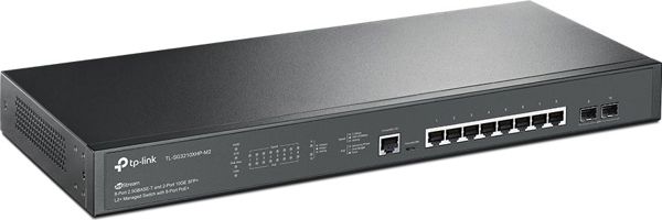 TP-Link TL-SG3210XHP-M2 Managed Switch 8 Θυρών 2.5G PoE+ JetStream, Διακόπτης Δικτύου για Wi-Fi 6 Access Points