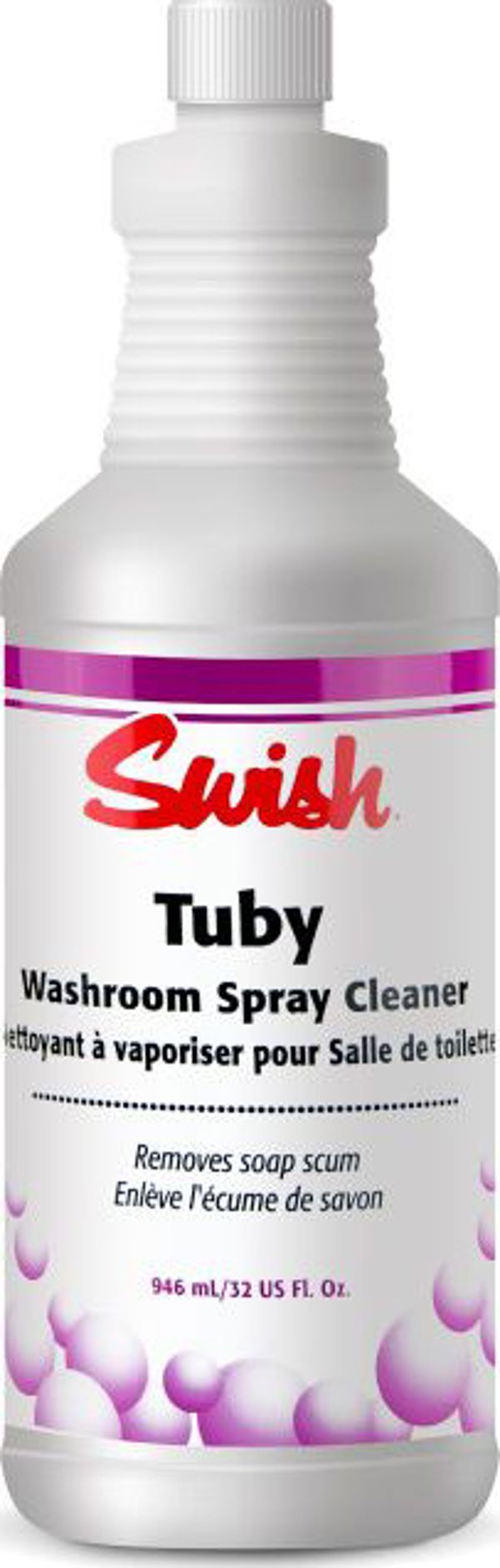 Swish Tuby Καθαριστικό Μπάνιου & Απολυμαντικό Επιφανειών 946ml