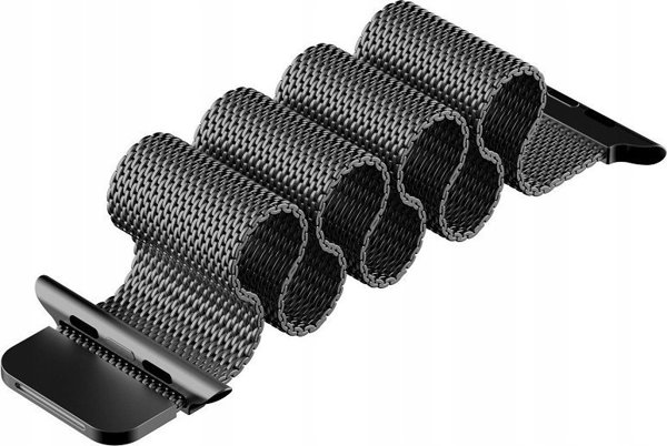 Swissten Mesh band for apple watch 38-40 mm black
