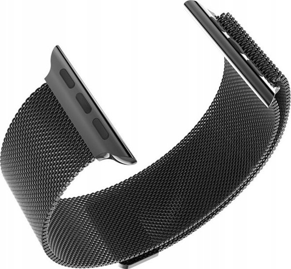 Swissten Mesh band for apple watch 38-40 mm black
