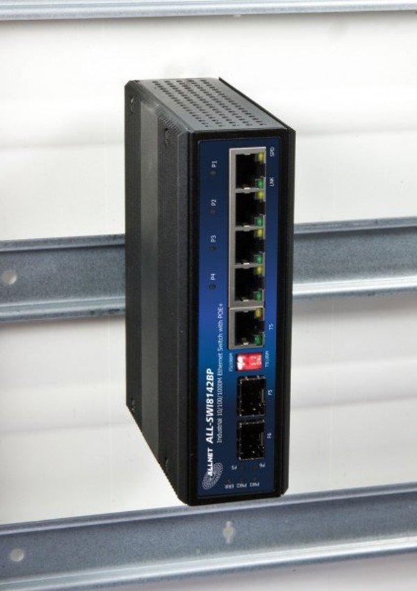 Διακόπτης Allnet 4+2P Allnet ALL-SWI8142BP POE+