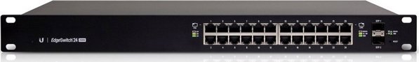 Διακόπτης Ubiquiti Ubiquiti | Διακόπτης | ES-24-250W | Διαχειριζόμενος μέσω Web | Τοποθετήσιμο σε rack | 1 Gbps (RJ-45) συνδέσεις ποσότητα 24 | SFP συνδέσεις ποσότητα 2 | 12 μήνες.