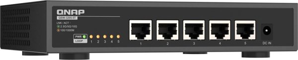 QSW-3205-5T | Συμπαγής μη διαχειριζόμενος διακόπτης 5 θυρών, 5x 10GbE Base-T
