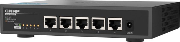 QSW-3205-5T | Συμπαγής μη διαχειριζόμενος διακόπτης 5 θυρών, 5x 10GbE Base-T