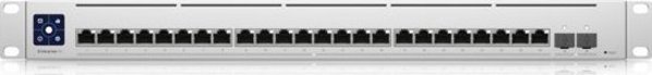 Ubiquiti UniFi Switch Pro 24xRJ45 10G / 2xSFP28 25G Managed Rackmount 19" με Οθόνη Αφής 1.3"