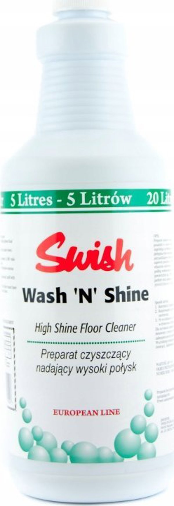 Swish Swish Wash'n'Shine - Υγρό καθαρισμού και γυαλίσματος δαπέδων - 1 λ