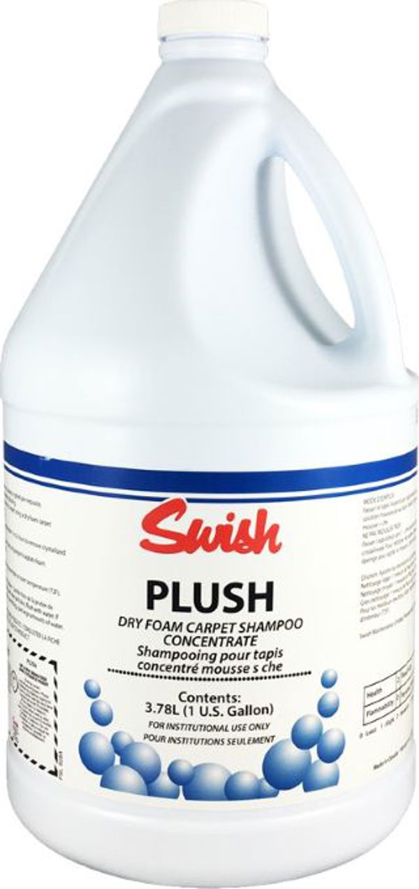 Swish Swish Plush Καθαριστικό Χαλιών με Αφρό 3,78l - Υγρό Καθαρισμού Γενικής Χρήσης