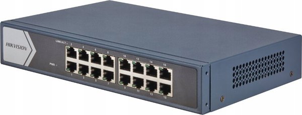 Διακόπτης Hikvision Hikvision 16 prievadų komutatorius DS-3E0516-E(B)