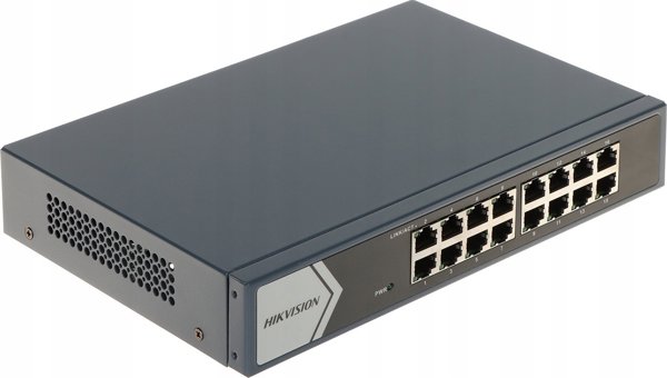 Διακόπτης Hikvision Hikvision 16 prievadų komutatorius DS-3E0516-E(B)
