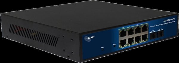 Switch Allnet 8+2P Allnet ALL-SG8410PM POE M