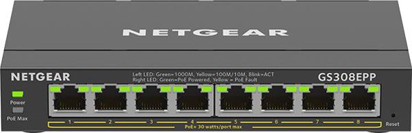 Διακόπτης NETGEAR GS308EPP-100PES