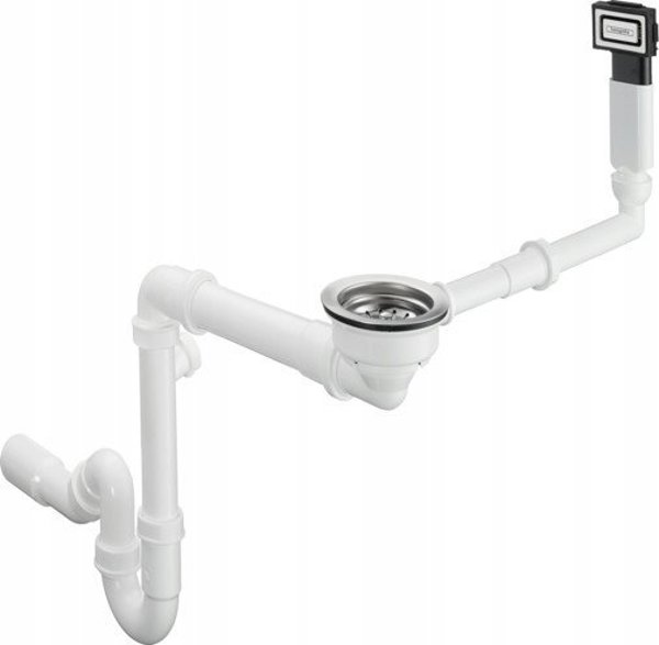 Siphon Hansgrohe Siphon με βαλβίδα βύσματος D16-10 Hansgrohe 43927000 13573418 4059625105009