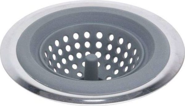 Excellent Houseware Σιφόνι Νεροχύτη Σιλικόνης, Φίλτρο Αποχέτευσης, 11,5/9,5cm