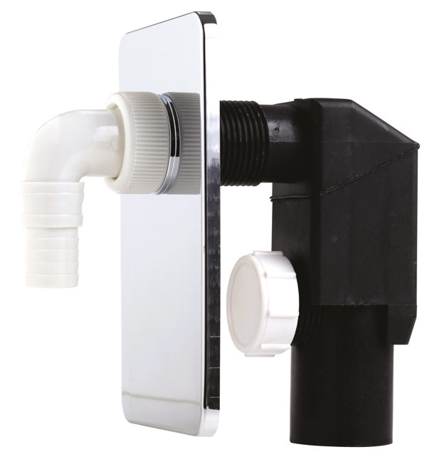 Σιφόνι Ferro εντοιχισμένο DN40 χρώμιο (460.0)