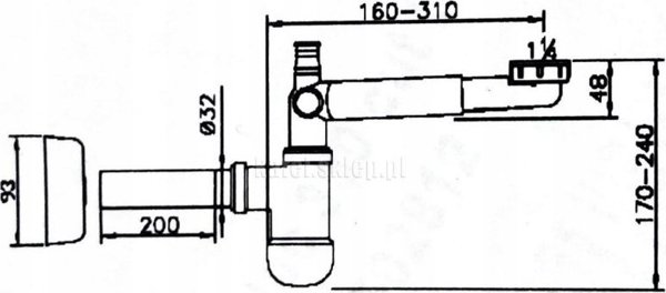 Σιφόν Ravak X01612