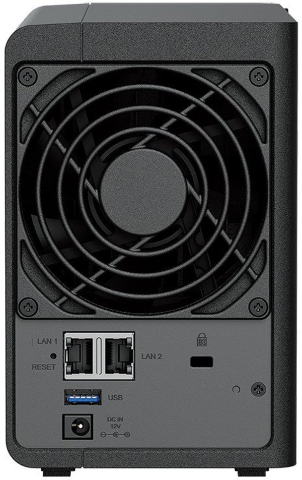 Synology DiskStation DS224+ NAS Διακομιστής Δεδομένων LAN Μαύρος J4125