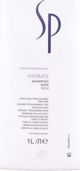 System Professional Wella SP Hydrate Shampoo Ενυδατικό Σαμπουάν για Ξηρά Μαλλιά 1000ml