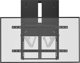 Σύστημα μετάδοσης σήματος AV Equip Equip Wandhalterung 60"-100"/1TFT 60-90kg 1Gelenk Up-Down sw