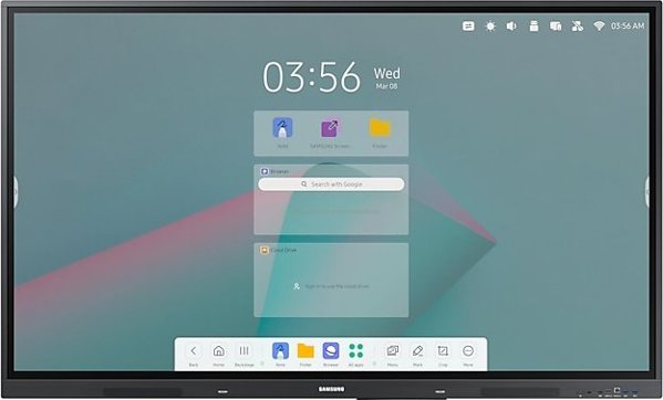 System interaktywny Samsung SAMSUNG 65" WA65C INTERACTIVE ANDROID DISPLAY UHD 16/7