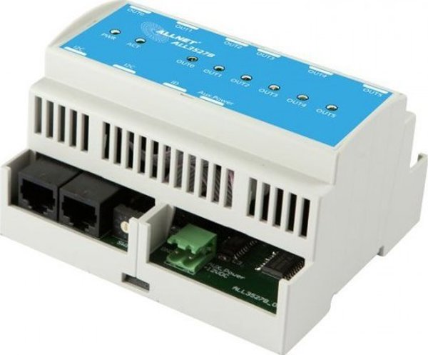 Σύστημα μετάδοσης σήματος AV Allnet ALLNET MSR IO ALL3527B HUT / 6fach 250V/16A Relais Ausgang I2C