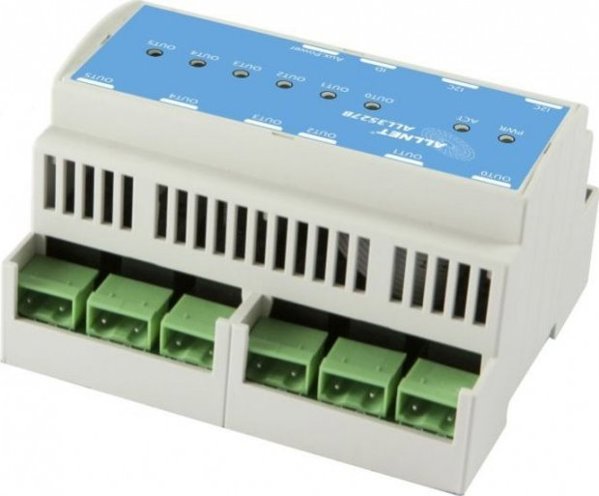 Σύστημα μετάδοσης σήματος AV Allnet ALLNET MSR IO ALL3527B HUT / 6fach 250V/16A Relais Ausgang I2C