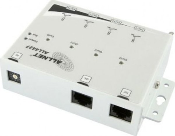 Σύστημα μετάδοσης σήματος AV Allnet ALLNET MSR IO ALL4427 / 4 Port 250V/10A Ρελέ σε περίβλημα ΕΞΟΔΟΣ