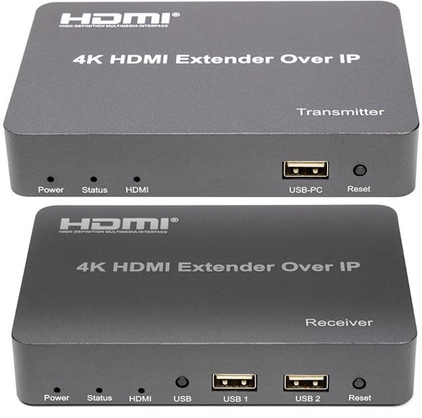 Σύστημα μετάδοσης σήματος AV Extra Digital HDMI επέκταση (extender) έως 150m, 4K
