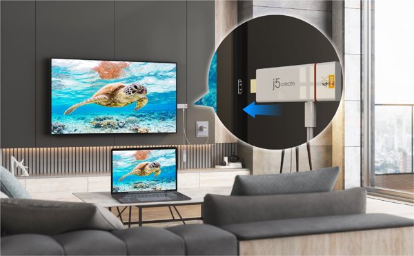 Σύστημα Μετάδοσης Σήματος AV j5create, ασύρματος προσαρμογέας εικόνας και ήχου (JVAW76MAX-N)