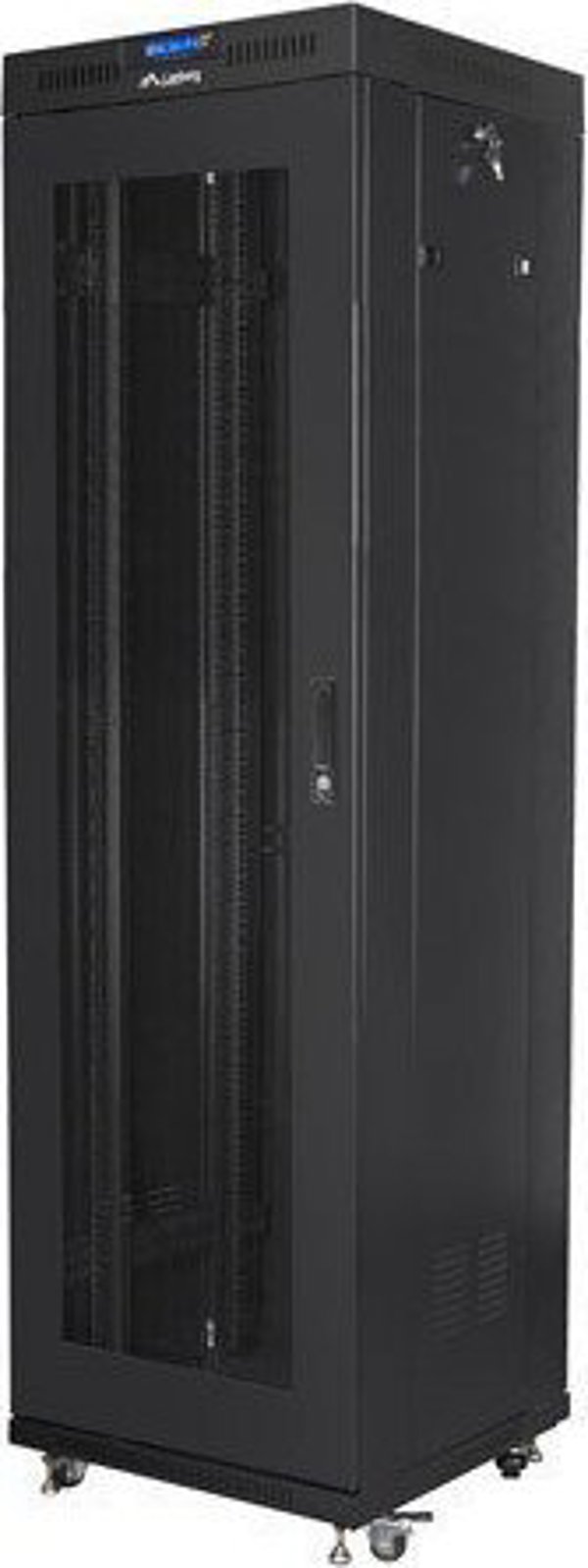 Ντουλάπα Lanberg Ελεύθερη ντουλάπα rack 19 42U 600x600, μαύρη