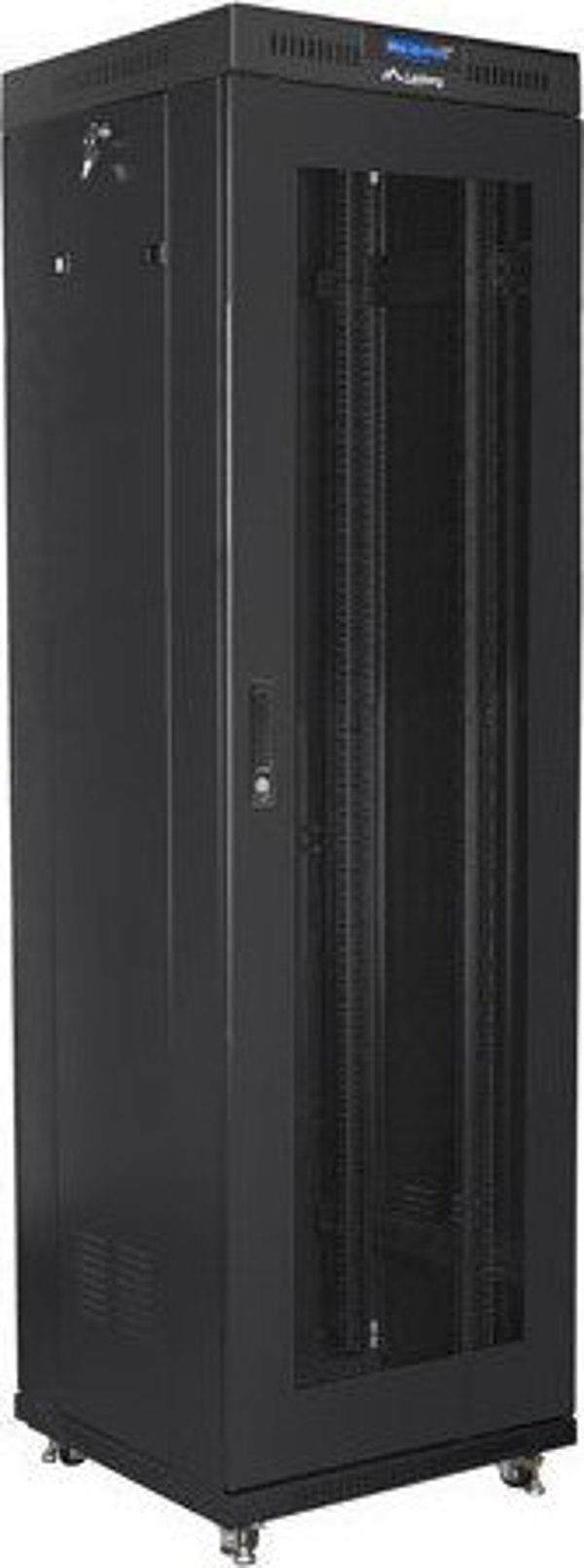 Ντουλάπα Lanberg Ελεύθερη ντουλάπα rack 19 42U 600x600, μαύρη