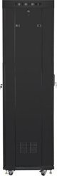 Ντουλάπα Lanberg Ελεύθερη ντουλάπα rack 19 42U 600x600, μαύρη