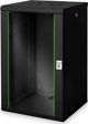 Digitus Επιτοίχια Ντουλάπα Δικτύου 19" 20U, 600x600mm, Μαύρη (DN-19 20U-6/6-SW)