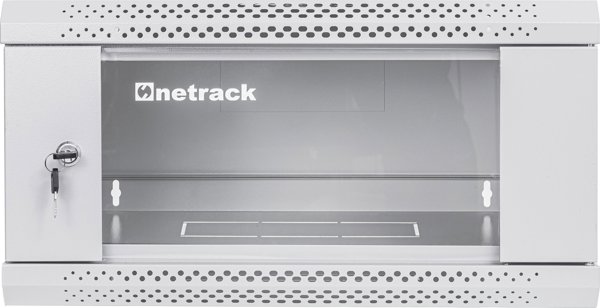 Ντουλάπα ράφι RACK 19" 4U 400mm Netrack ECO-Line γκρι