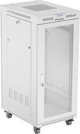 Lanberg Rack Ερμάριο Επιδαπέδιο 19" 27U 600x800 Γκρι με Διάτρητες Πόρτες (Flat Pack)