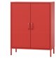 Ντουλάπι με ράφια VITO, 800 x 1015 x 400 mm, Σύγχρονο: κόκκινο