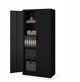 Szafa JAN Compact 1750 x 800 x 400 mm, czarna