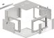 Κρεμαστό ντουλάπι Lanberg 19" 6U (WFFA-5606-10S) 6757950 5901969422061