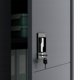Szafa gospodarcza metalowa DAWID, 900 x 1850 x 400 mm, Smart: antracytowa